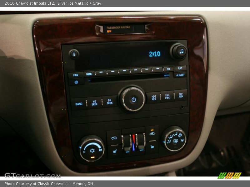 Silver Ice Metallic / Gray 2010 Chevrolet Impala LTZ