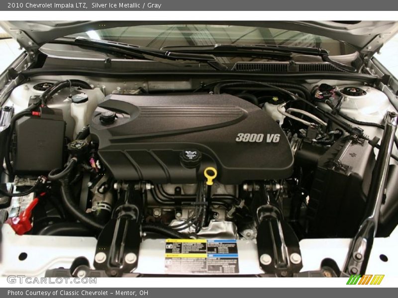 Silver Ice Metallic / Gray 2010 Chevrolet Impala LTZ