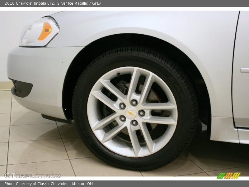 Silver Ice Metallic / Gray 2010 Chevrolet Impala LTZ