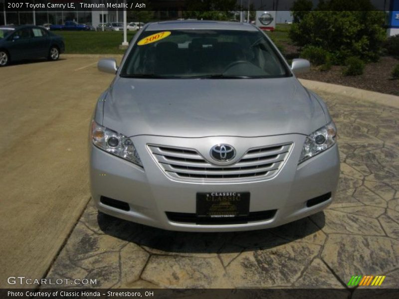 Titanium Metallic / Ash 2007 Toyota Camry LE