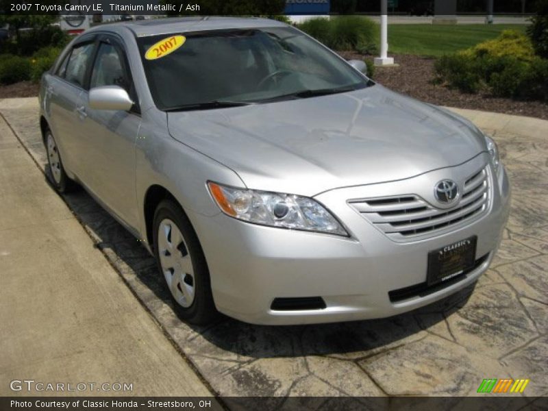 Titanium Metallic / Ash 2007 Toyota Camry LE