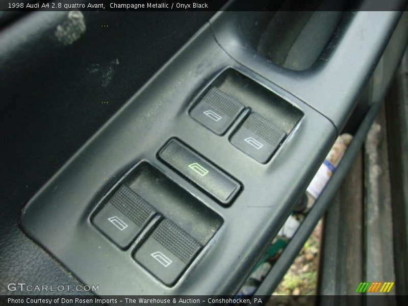 Champagne Metallic / Onyx Black 1998 Audi A4 2.8 quattro Avant