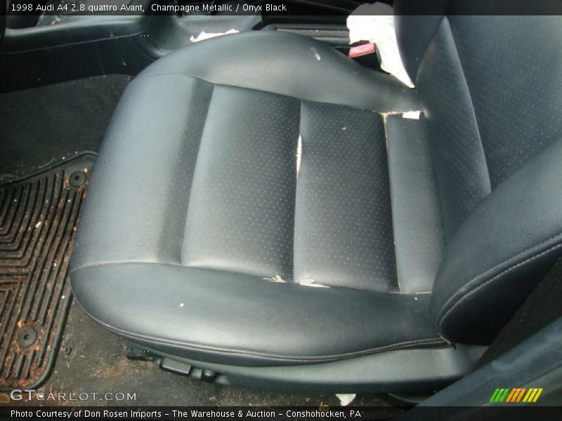 Champagne Metallic / Onyx Black 1998 Audi A4 2.8 quattro Avant