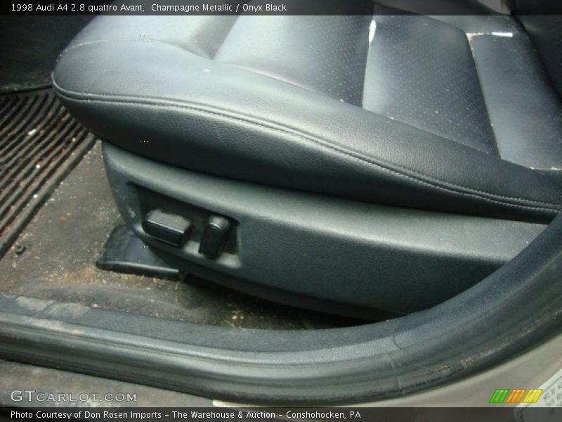 Champagne Metallic / Onyx Black 1998 Audi A4 2.8 quattro Avant