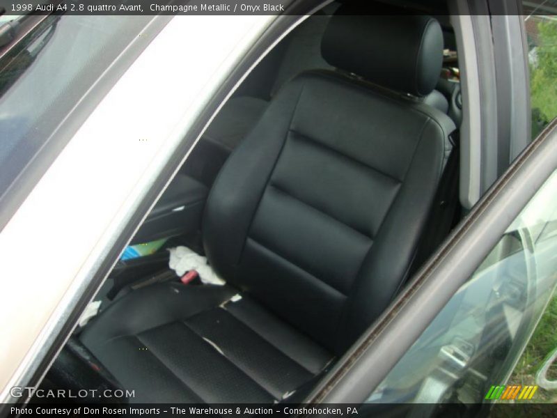 Champagne Metallic / Onyx Black 1998 Audi A4 2.8 quattro Avant