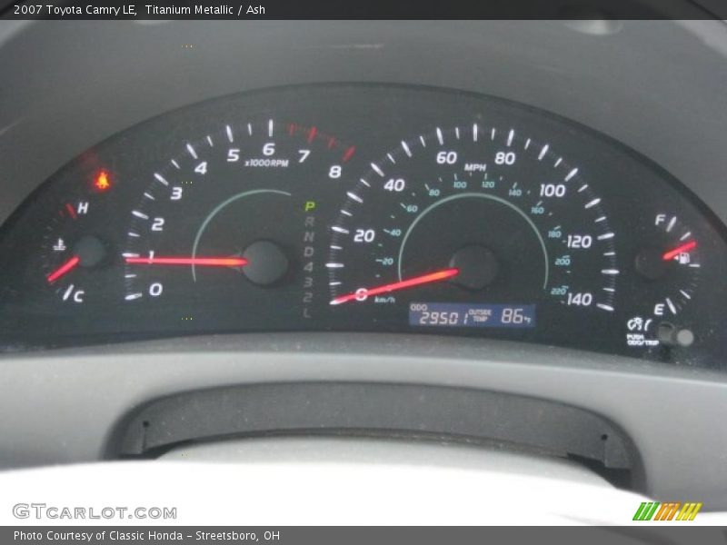 Titanium Metallic / Ash 2007 Toyota Camry LE