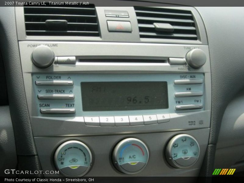Titanium Metallic / Ash 2007 Toyota Camry LE