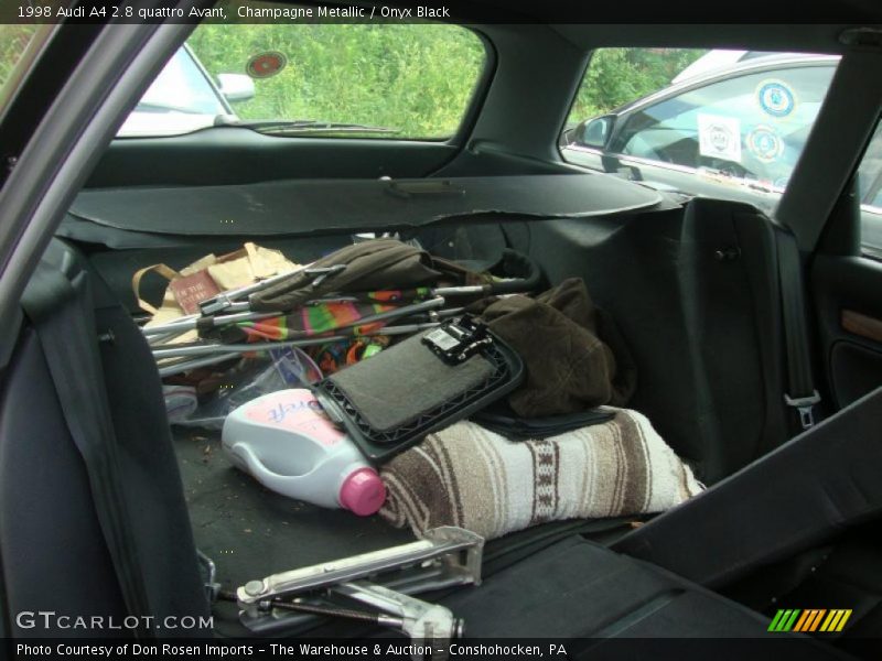 Champagne Metallic / Onyx Black 1998 Audi A4 2.8 quattro Avant
