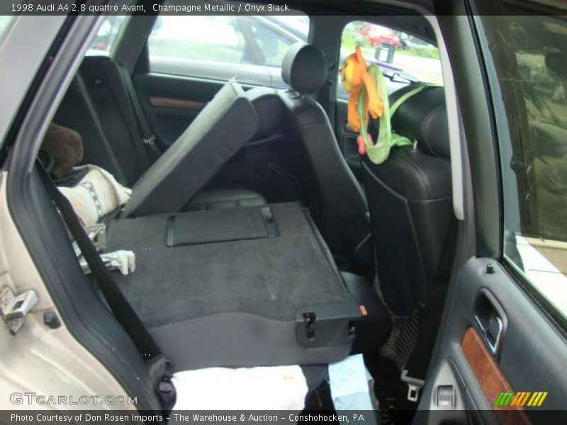Champagne Metallic / Onyx Black 1998 Audi A4 2.8 quattro Avant
