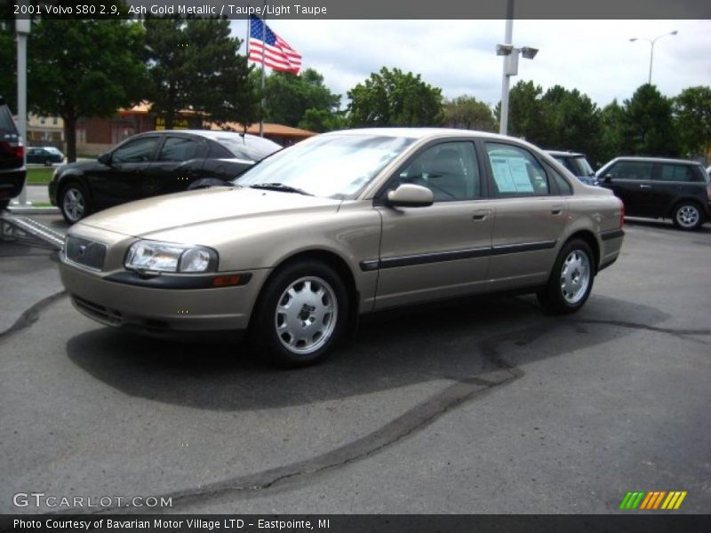 Ash Gold Metallic / Taupe/Light Taupe 2001 Volvo S80 2.9