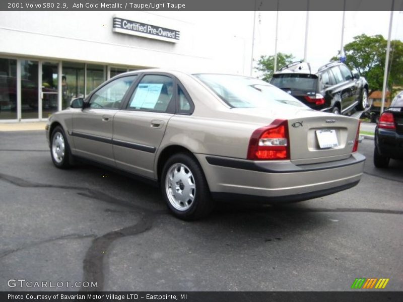 Ash Gold Metallic / Taupe/Light Taupe 2001 Volvo S80 2.9