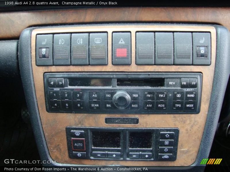 Champagne Metallic / Onyx Black 1998 Audi A4 2.8 quattro Avant