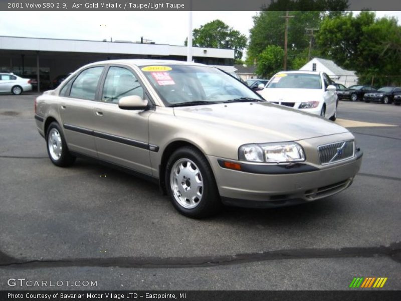 Ash Gold Metallic / Taupe/Light Taupe 2001 Volvo S80 2.9