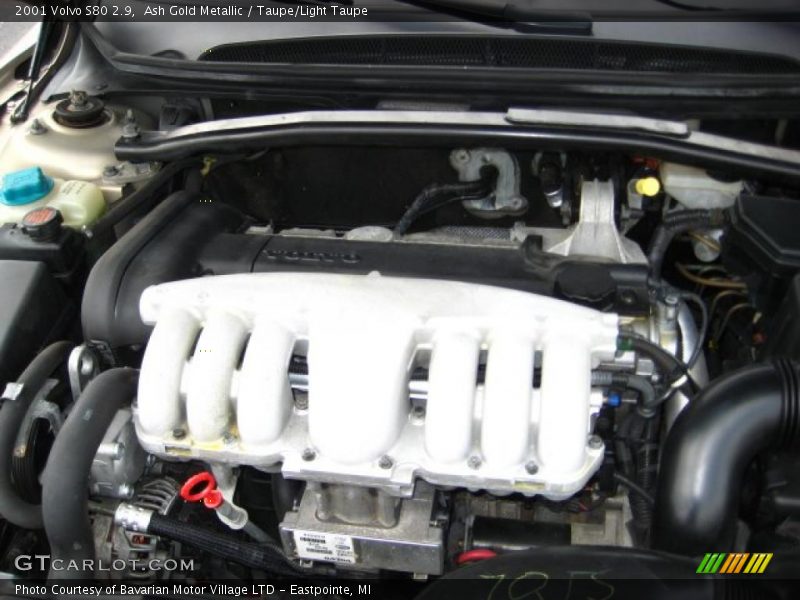 Ash Gold Metallic / Taupe/Light Taupe 2001 Volvo S80 2.9