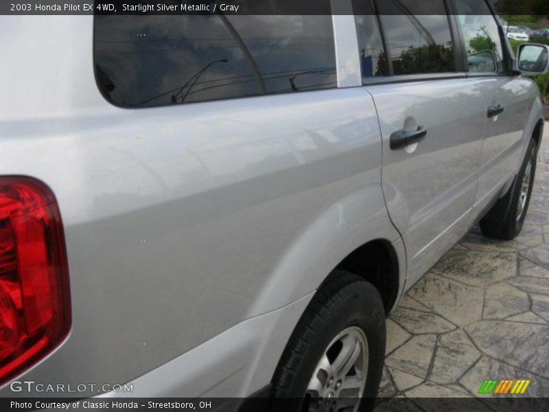 Starlight Silver Metallic / Gray 2003 Honda Pilot EX 4WD