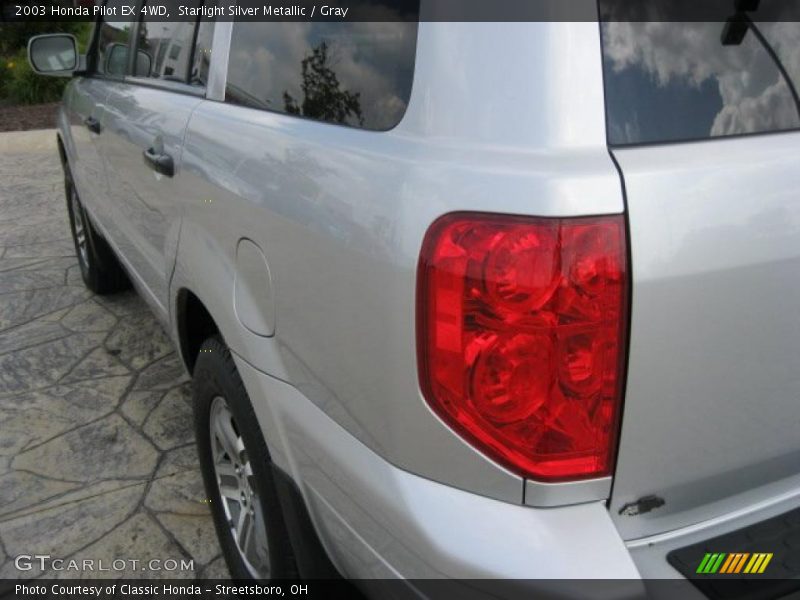 Starlight Silver Metallic / Gray 2003 Honda Pilot EX 4WD