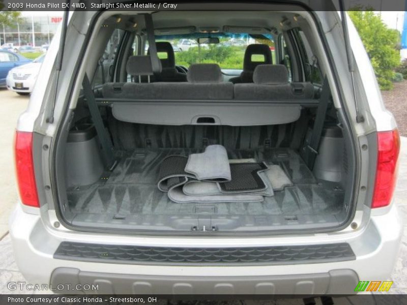Starlight Silver Metallic / Gray 2003 Honda Pilot EX 4WD