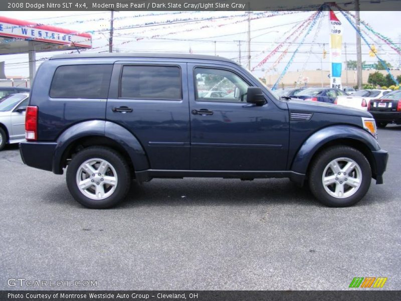 Modern Blue Pearl / Dark Slate Gray/Light Slate Gray 2008 Dodge Nitro SLT 4x4
