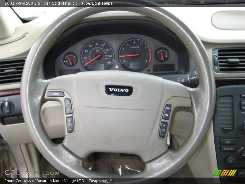 Ash Gold Metallic / Taupe/Light Taupe 2001 Volvo S80 2.9