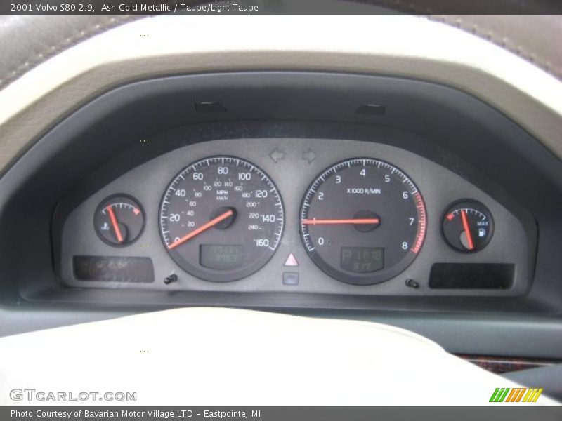 Ash Gold Metallic / Taupe/Light Taupe 2001 Volvo S80 2.9