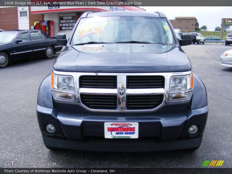 Modern Blue Pearl / Dark Slate Gray/Light Slate Gray 2008 Dodge Nitro SLT 4x4