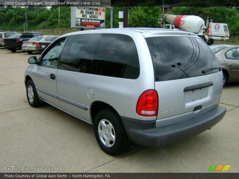 Bright Silver Metallic / Mist Grey 2000 Dodge Caravan