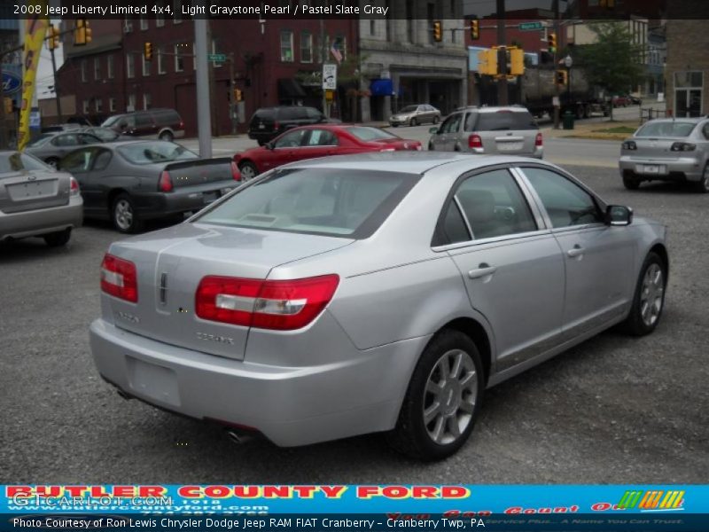 Light Graystone Pearl / Pastel Slate Gray 2008 Jeep Liberty Limited 4x4