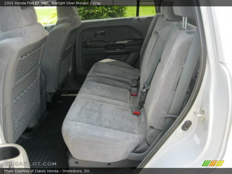 Starlight Silver Metallic / Gray 2003 Honda Pilot EX 4WD