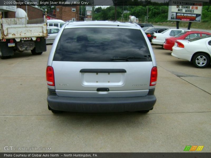 Bright Silver Metallic / Mist Grey 2000 Dodge Caravan