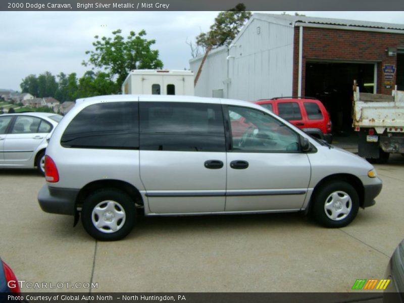 Bright Silver Metallic / Mist Grey 2000 Dodge Caravan