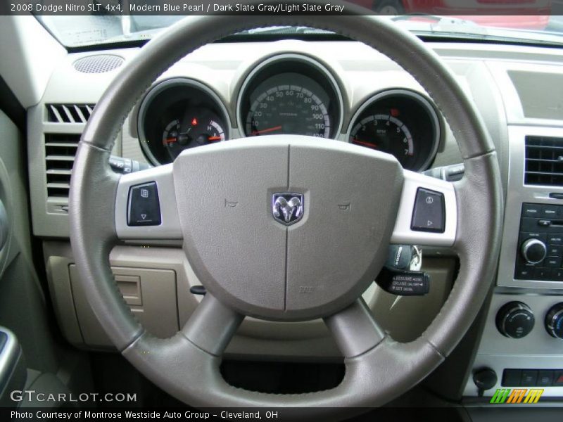 Modern Blue Pearl / Dark Slate Gray/Light Slate Gray 2008 Dodge Nitro SLT 4x4