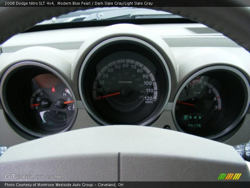 Modern Blue Pearl / Dark Slate Gray/Light Slate Gray 2008 Dodge Nitro SLT 4x4