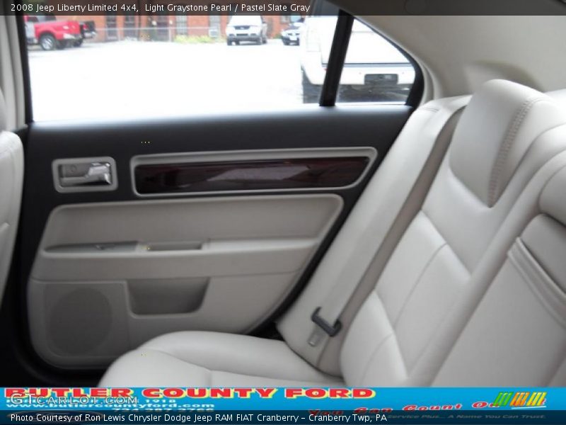 Light Graystone Pearl / Pastel Slate Gray 2008 Jeep Liberty Limited 4x4