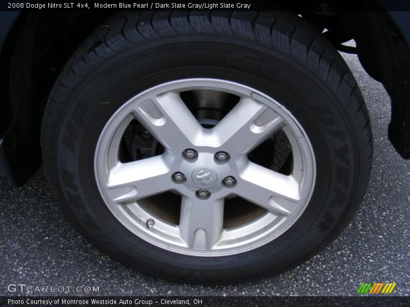 Modern Blue Pearl / Dark Slate Gray/Light Slate Gray 2008 Dodge Nitro SLT 4x4