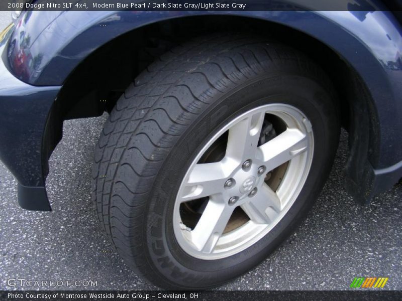 Modern Blue Pearl / Dark Slate Gray/Light Slate Gray 2008 Dodge Nitro SLT 4x4