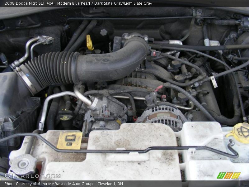 Modern Blue Pearl / Dark Slate Gray/Light Slate Gray 2008 Dodge Nitro SLT 4x4