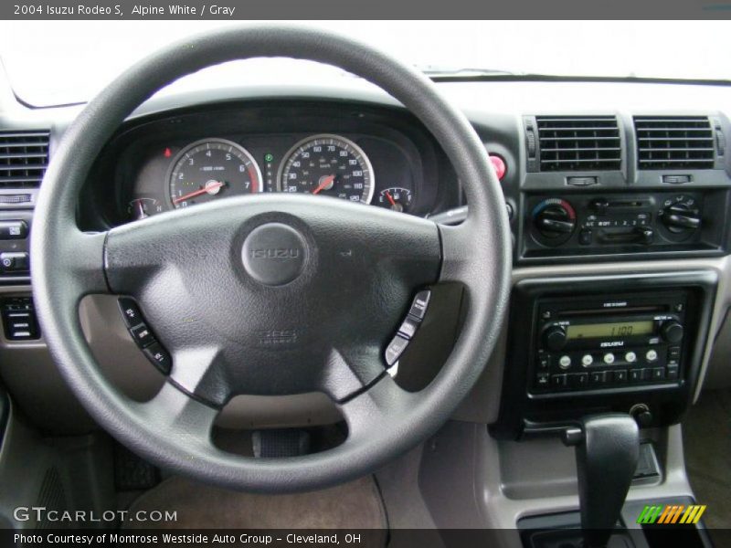 Alpine White / Gray 2004 Isuzu Rodeo S
