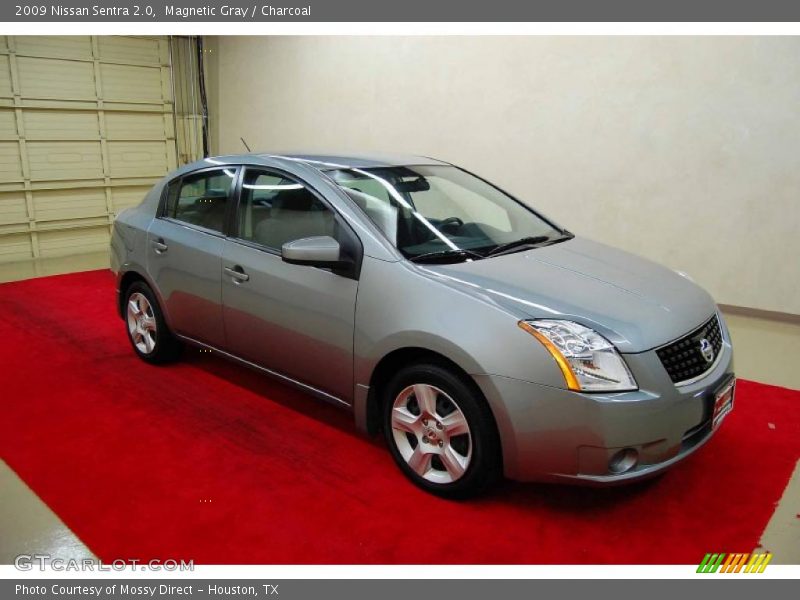 Magnetic Gray / Charcoal 2009 Nissan Sentra 2.0
