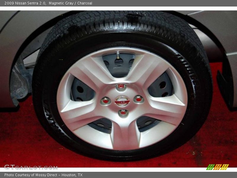 Magnetic Gray / Charcoal 2009 Nissan Sentra 2.0