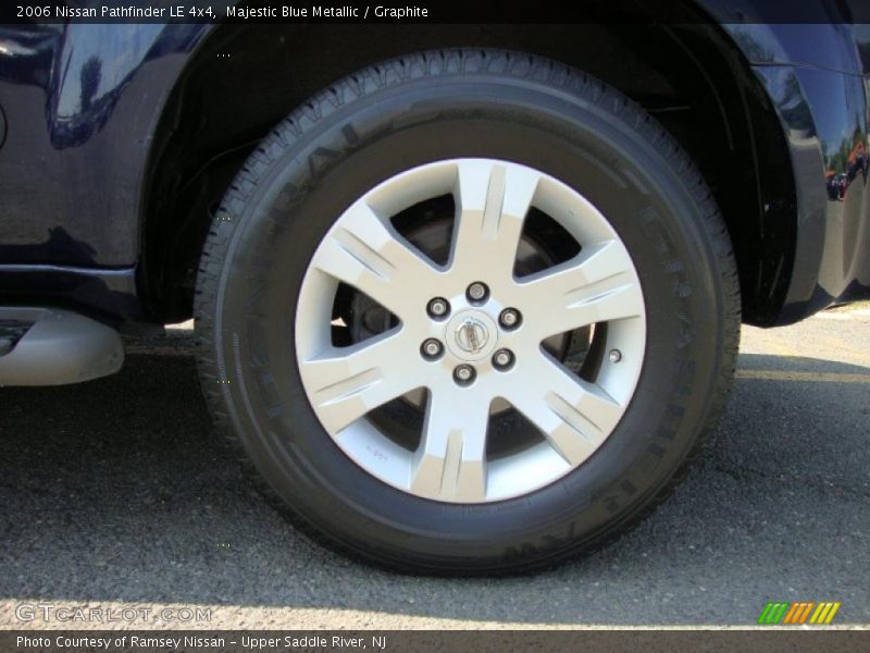 Majestic Blue Metallic / Graphite 2006 Nissan Pathfinder LE 4x4
