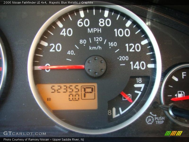 Majestic Blue Metallic / Graphite 2006 Nissan Pathfinder LE 4x4