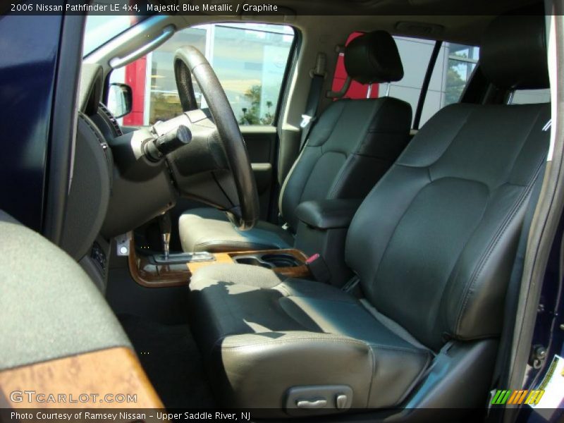 Majestic Blue Metallic / Graphite 2006 Nissan Pathfinder LE 4x4
