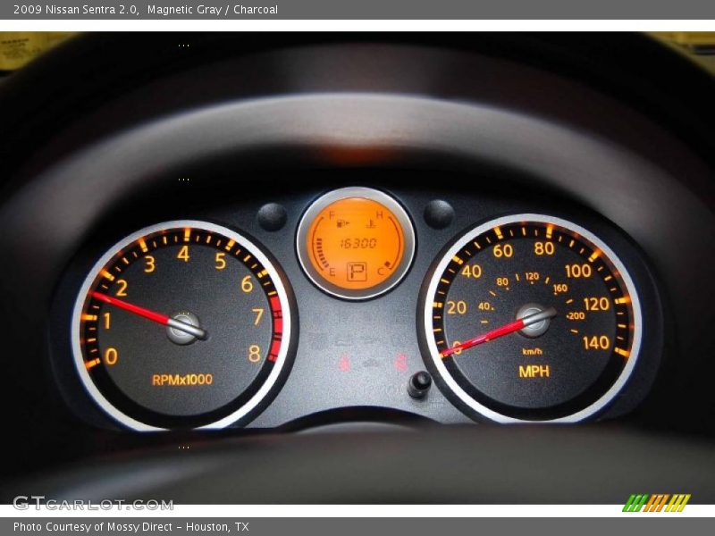Magnetic Gray / Charcoal 2009 Nissan Sentra 2.0