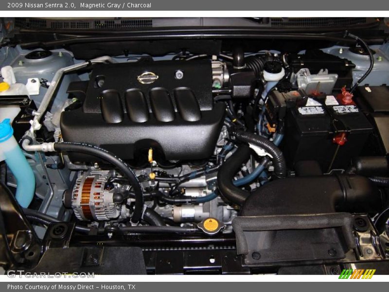 Magnetic Gray / Charcoal 2009 Nissan Sentra 2.0