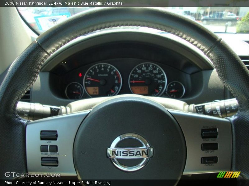 Majestic Blue Metallic / Graphite 2006 Nissan Pathfinder LE 4x4