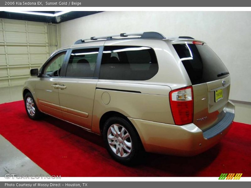 Sunset Gold / Beige 2006 Kia Sedona EX