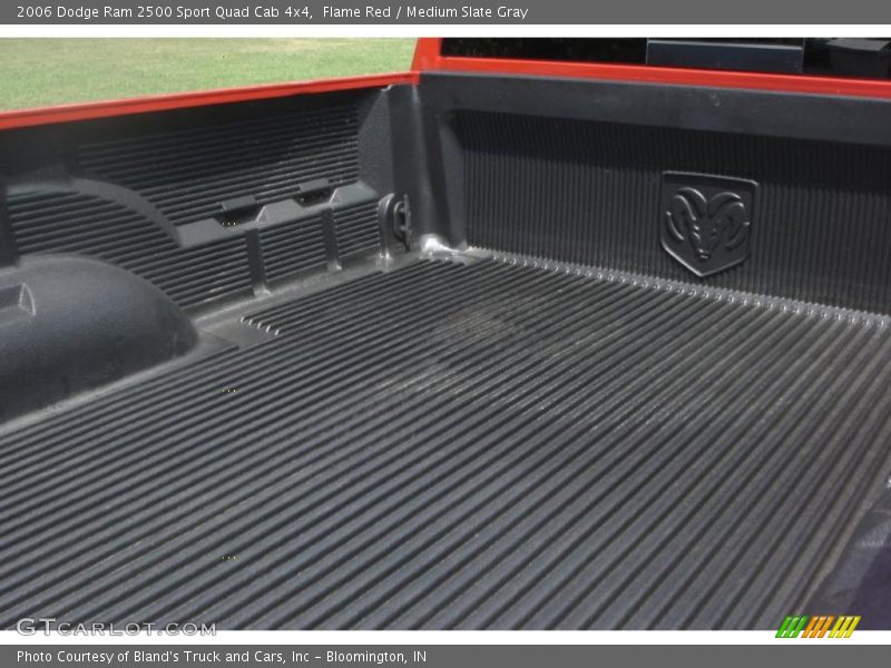 Flame Red / Medium Slate Gray 2006 Dodge Ram 2500 Sport Quad Cab 4x4