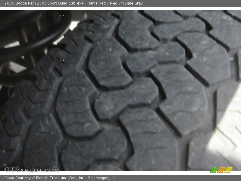 Flame Red / Medium Slate Gray 2006 Dodge Ram 2500 Sport Quad Cab 4x4
