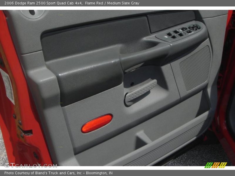 Flame Red / Medium Slate Gray 2006 Dodge Ram 2500 Sport Quad Cab 4x4