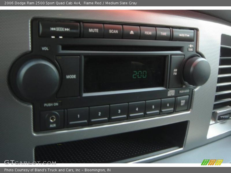 Flame Red / Medium Slate Gray 2006 Dodge Ram 2500 Sport Quad Cab 4x4